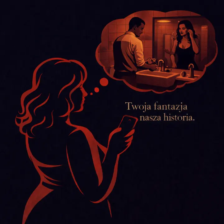 W toalecie na domówce