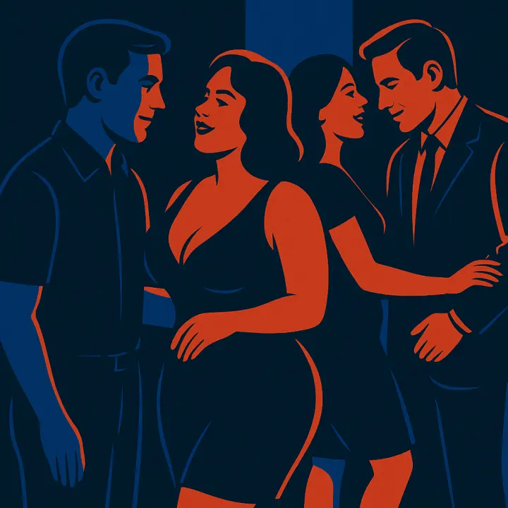 Tak patrzyłam. Na swojego męża... w niej 