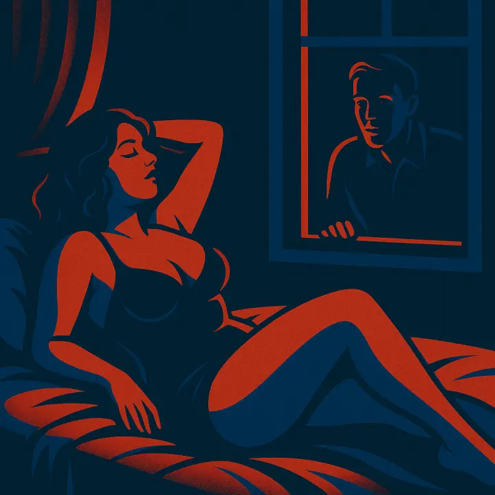 Ktoś patrzył. A ja chciałam, żeby widział wszystko 